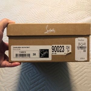Never worn Louboutins still in the box!